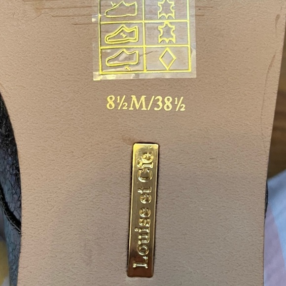 LOUISE et Cie Adwin Metallic Oxfords - Picture 7 of 7